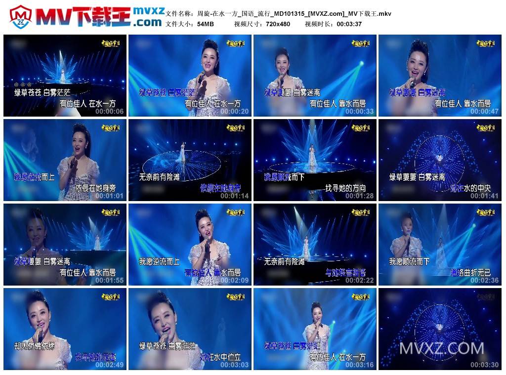 周旋-在水一方_国语_流行_MD101315